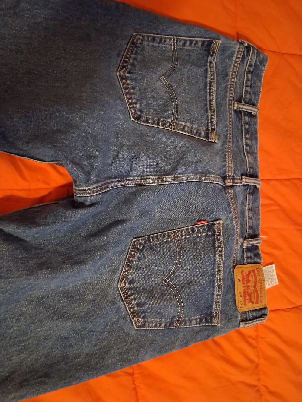 Levi Strauss Denim 505 Blue Jeans